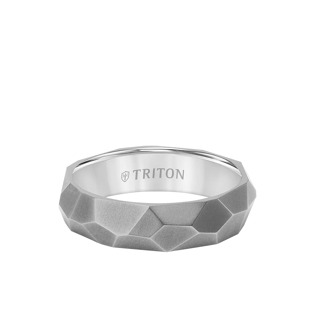6MM Black Titanium Faceted Shell and Gold Sleeve - Image 4